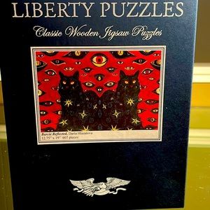 Liberty puzzle. Barcie Reflected